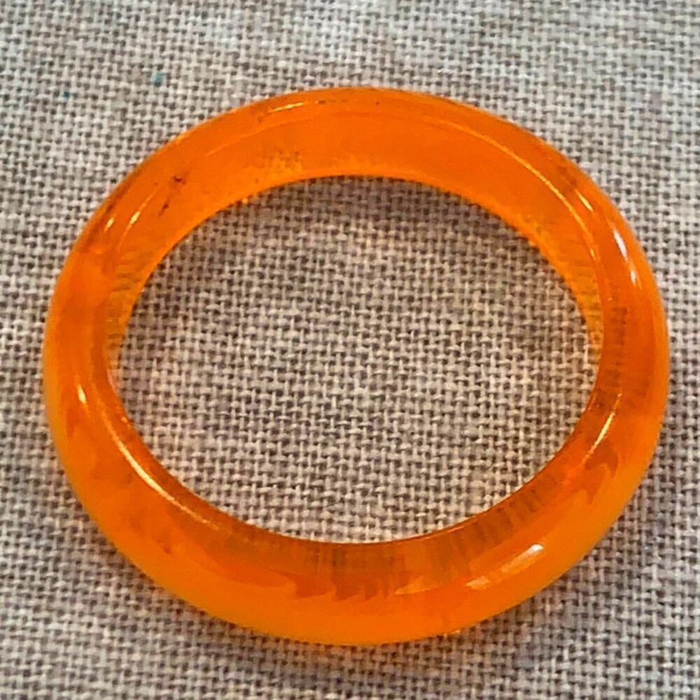 Orange ring, Vintage Boho